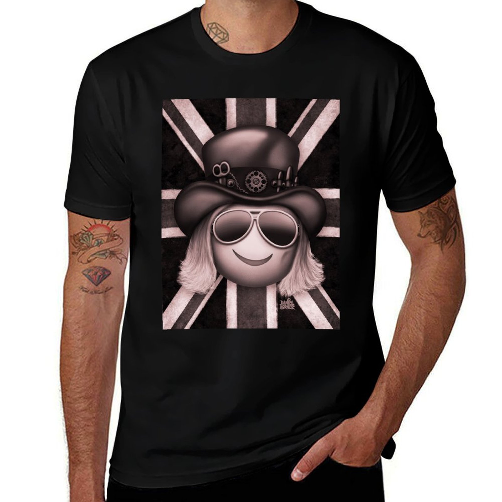 Union Lighting & Decor - Booji Extra - Union Jack (Monochrome)