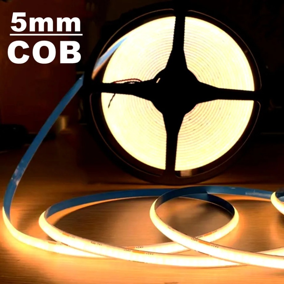 Lighting Decor And More - Super Thin 5mm COB LED Strip