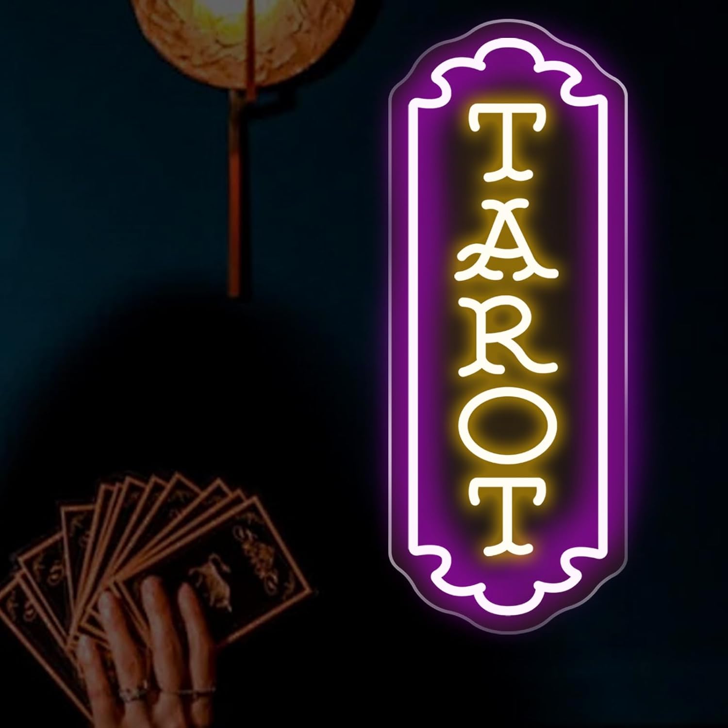 Tarot Neon Sign USB Powered My - Wall Decor Lighting ulasan dan harga