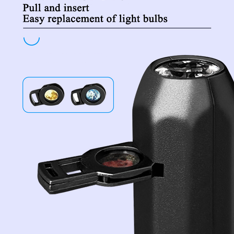 Skull Projection Lamp 1+3 Swit - Wall Decor Lighting ulasan dan harga
