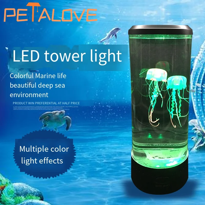 Jellyfish Lava Lamp Aquarium O - Lava Lamp Desktop ulasan dan harga