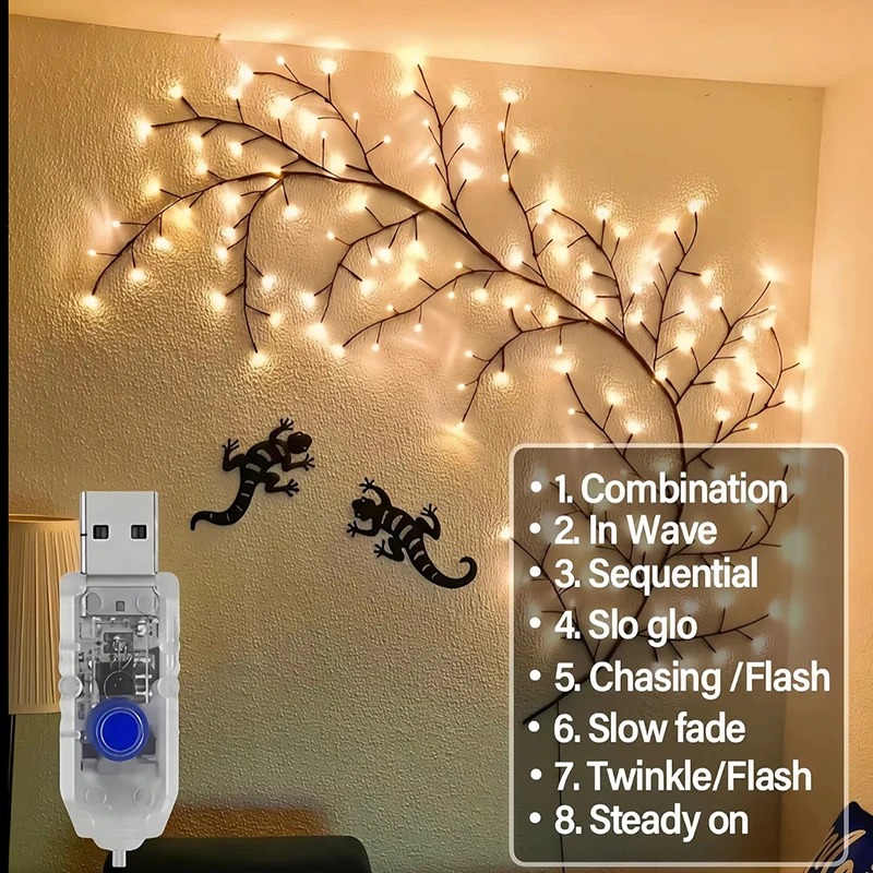 DIY Maple Leaf Rose Pendant US - Wall Decor Lighting ulasan dan harga