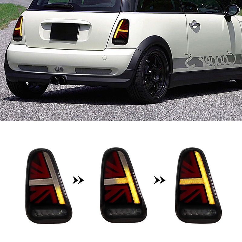 Union Jack Style LED Tail Ligh - Union Lighting & Decor ulasan dan harga