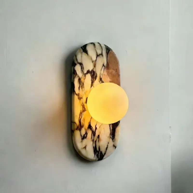 SJX Minimalist Natural Calacat - Wall Decor Lighting ulasan dan harga