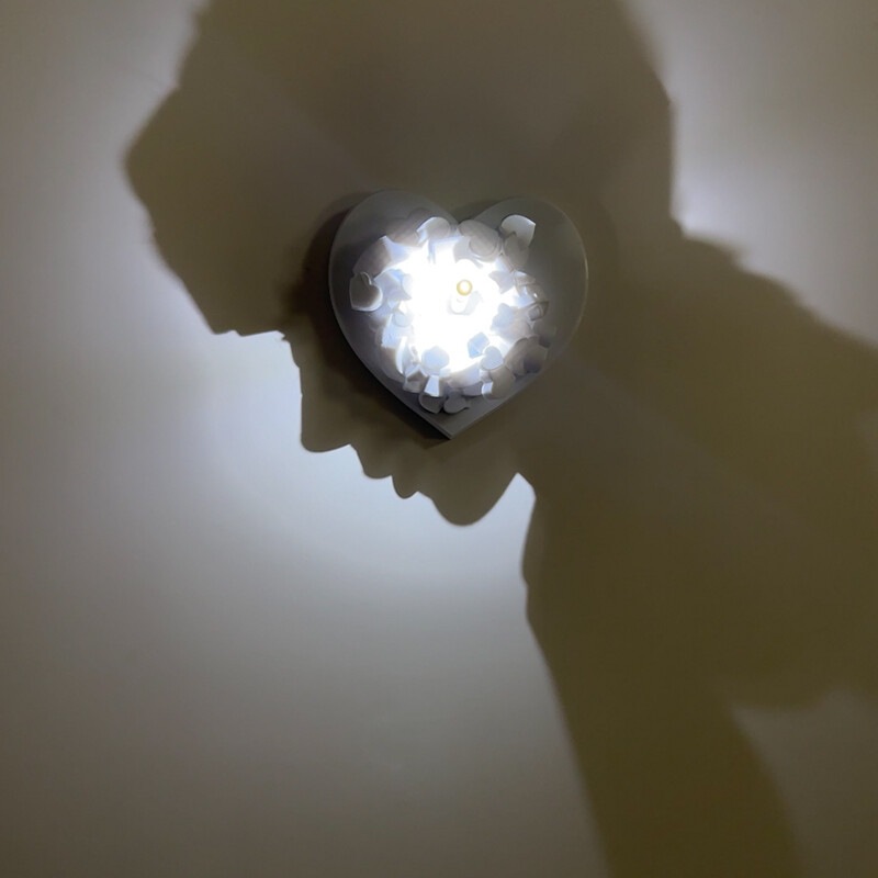 Dropshipping 3D Light Shadow N - Wall Decor Lighting ulasan dan harga