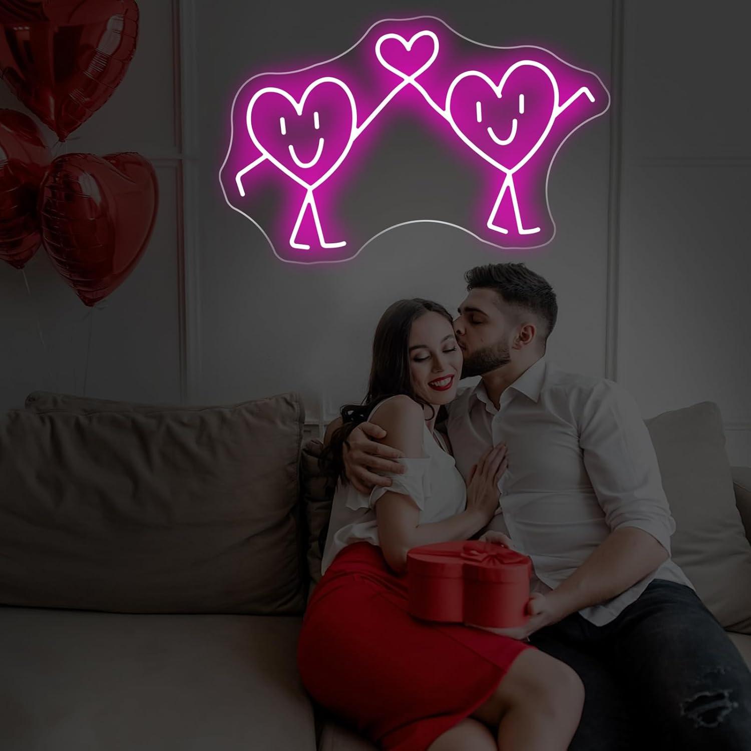 Love Neon Sign USB Dimmable LE - Wall Decor Lighting ulasan dan harga
