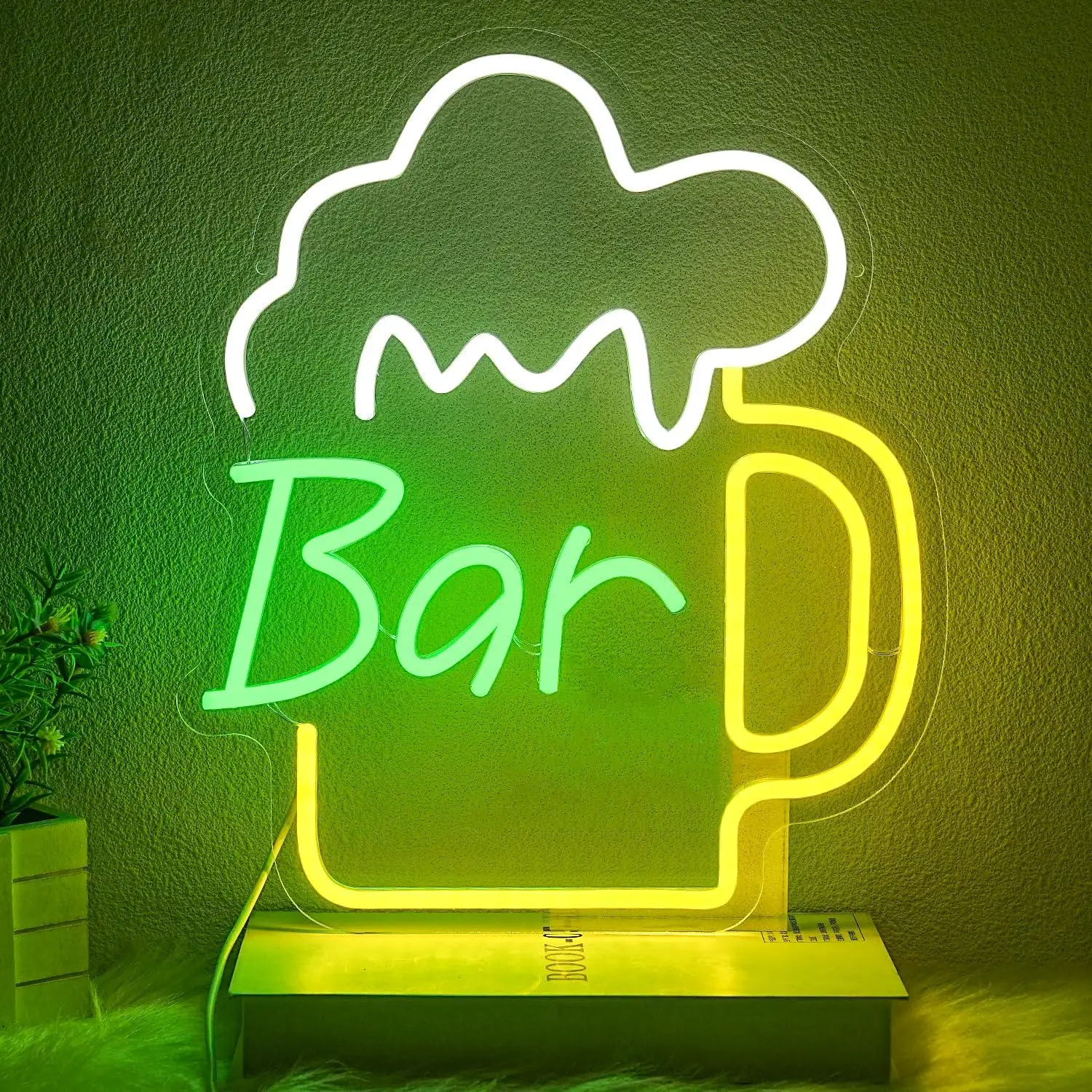 Beer Bar Neon Sign USB Dimmabl - Wall Decor Lighting ulasan dan harga