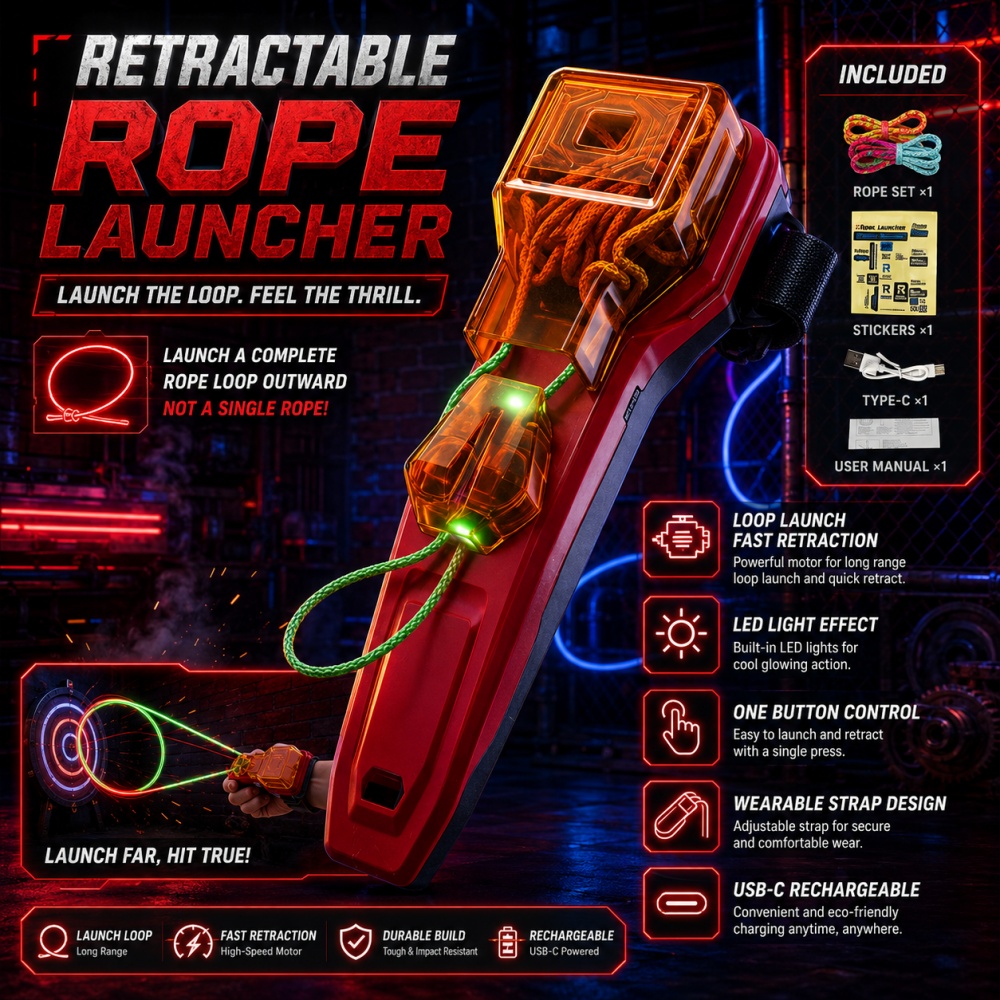 Rope Launcher Spider Web Shoot - Lighting & Home Decor Studio Photos ulasan dan harga
